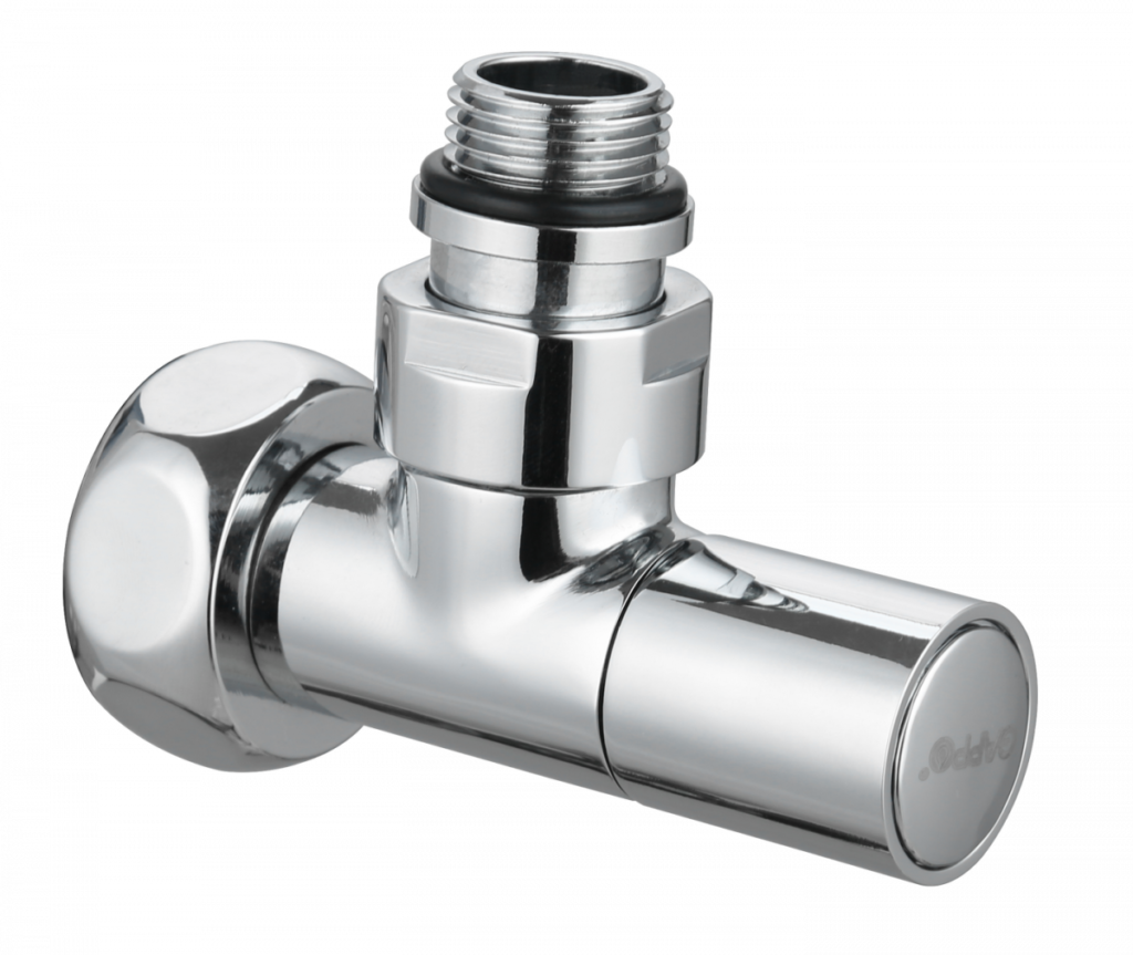G476.0504 размер 3/4″F x 1/2″M Кран для полотенцесушителя угловой, НР ...